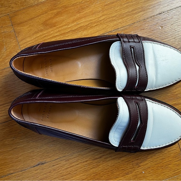 Sezane Andre Loafers Multicolored Burgundy sz 36 - Picture 2 of 7
